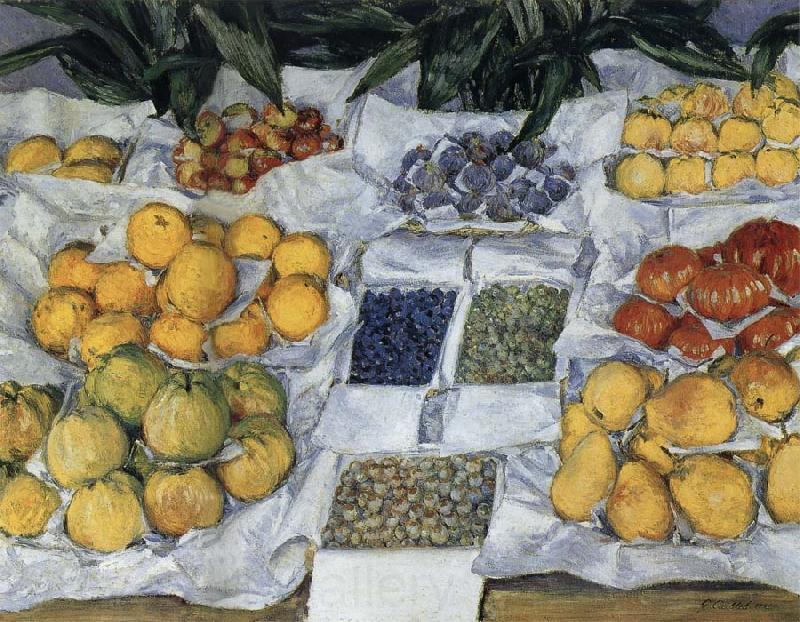 Gustave Caillebotte Still life Spain oil painting art